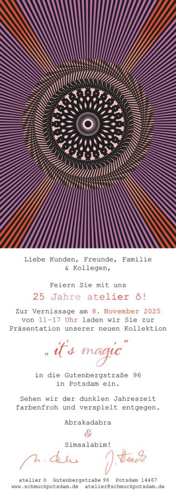 atelier o vernissage its magic mail